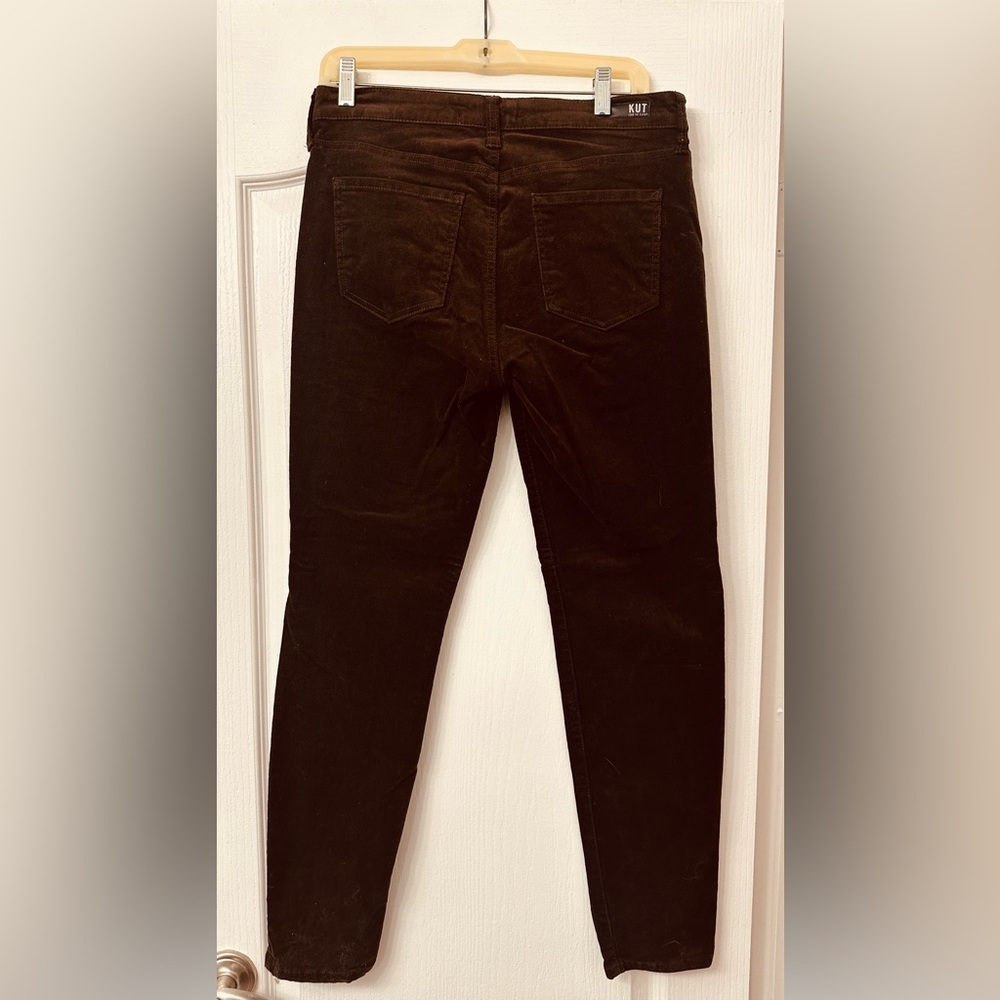 Kut from the Kloth Brown Straight Leg Pants